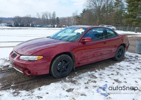 2000 Pontiac Grand Prix Gt z USA, uszkodzony, nr VIN 1G2WP12K3YF339813